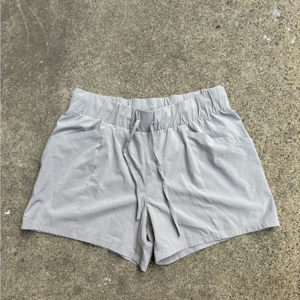 Light grey All In Motion running shorts